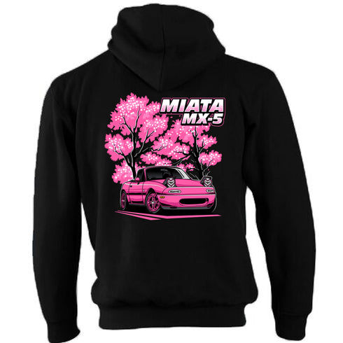 JDM Hoody Hoodie Japanese Modified Automotive Street Drift Drag Race Car MX5 Blossom 16